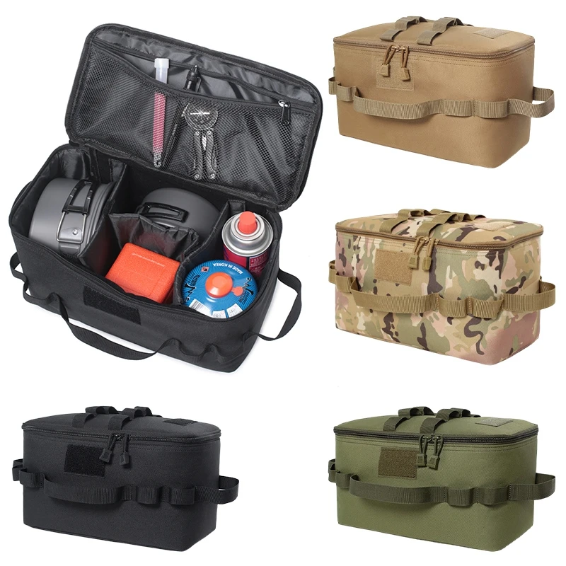Camping ถังแก๊สเก็บกระเป๋ากลาง - Camping Cooking Organizer บทวิจารณ์และราคา