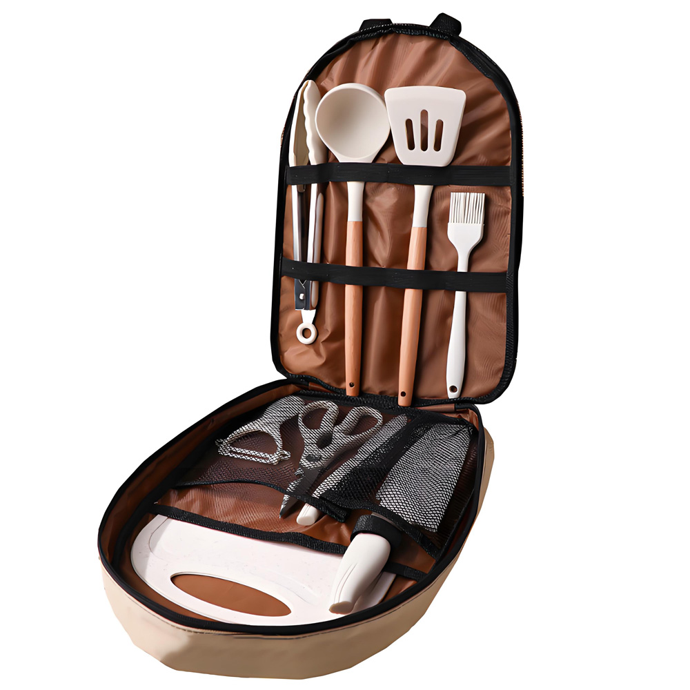 ชุดอุปกรณ์ทำอาหารสำหรับตั้งแคม - Quality Camping Cooking Set บทวิจารณ์และราคา