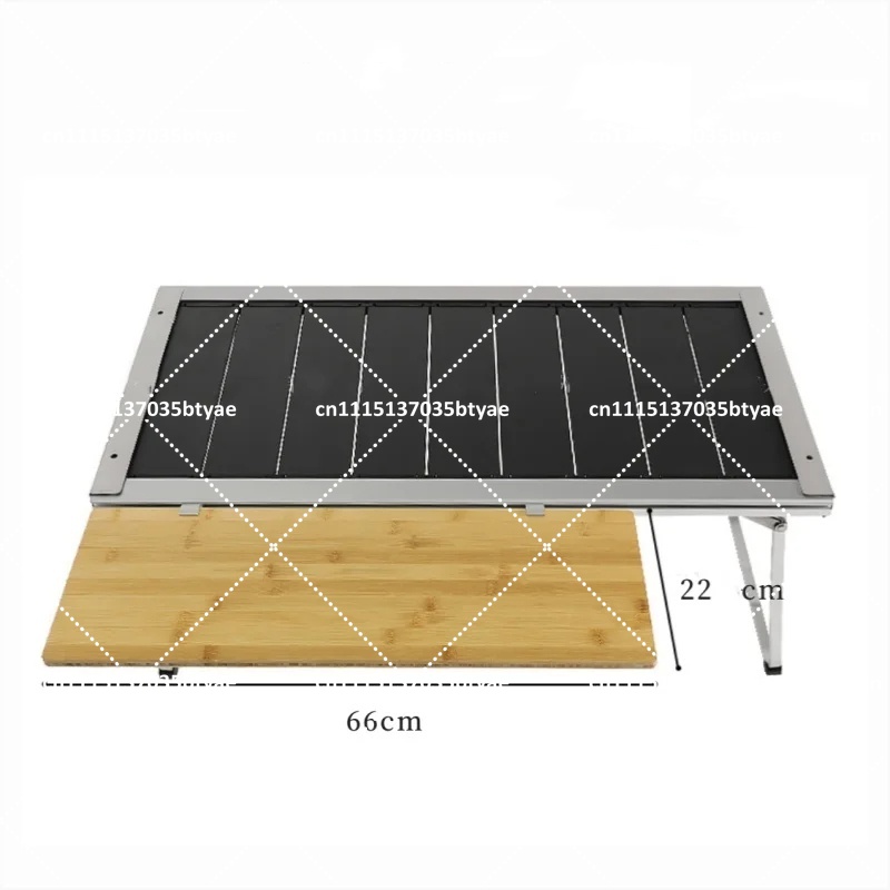 แผ่นขยายโต๊ะ IGT แผ่นไม้ไผ่สำห - Camping Cooking Table บทวิจารณ์และราคา