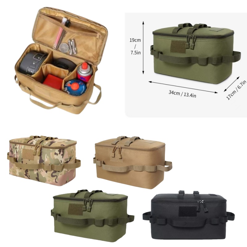 กระเป๋ากลางแจ้ง Camping Storag - Camping Cooking Organizer บทวิจารณ์และราคา
