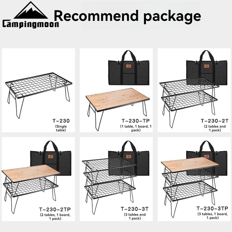 CAMPINGMOON T230 ชั้นวางของอเน - Camping Cooking Table บทวิจารณ์และราคา