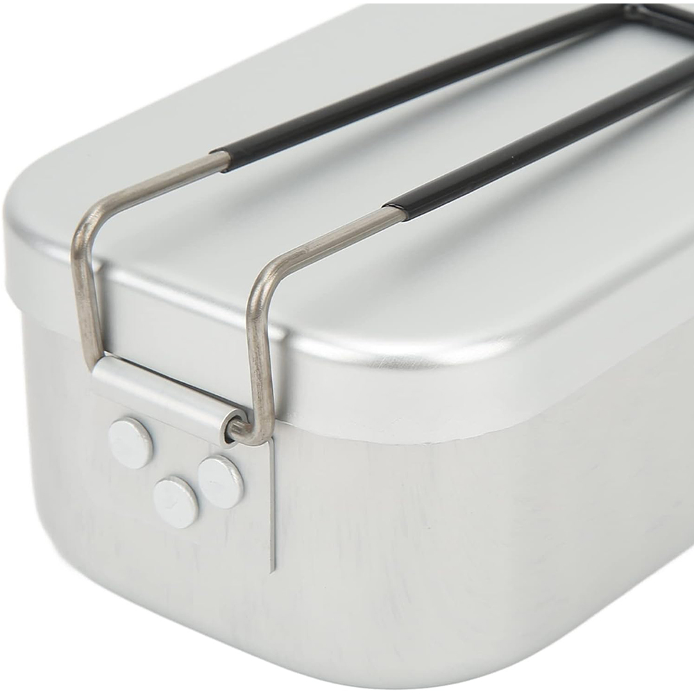 800ML อลูมิเนียมกล่องอาหารกลาง - Camping Cooking Organizer บทวิจารณ์และราคา