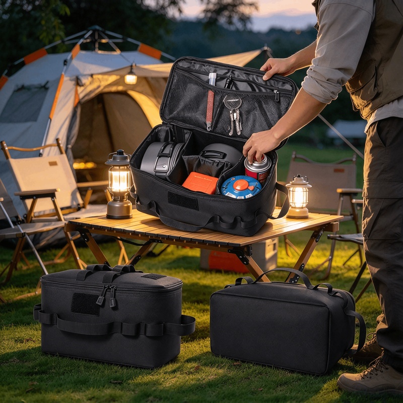กระเป๋าจัดเก็บอุปกรณ์ตั้งแคมป์ - Camping Cooking Organizer บทวิจารณ์และราคา