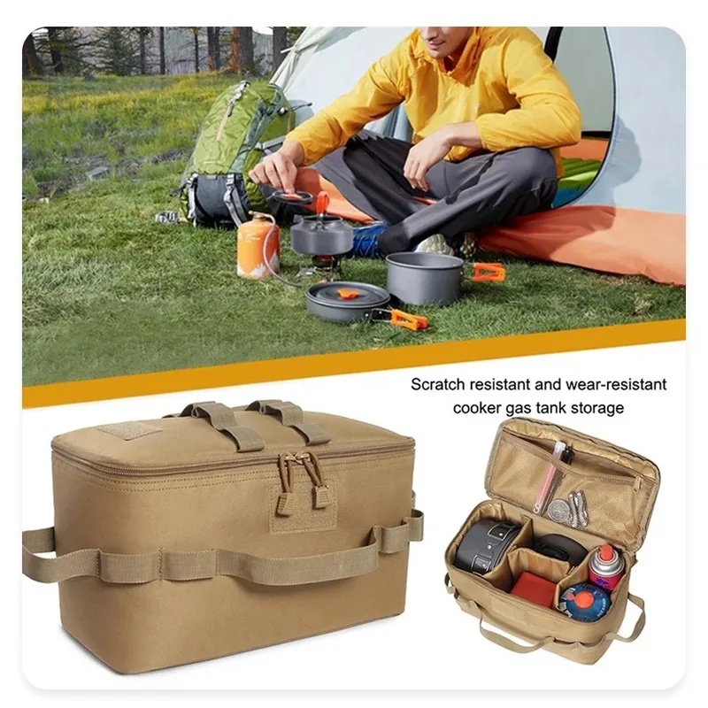 กระเป๋าจัดเก็บอุปกรณ์ตั้งแคมป์ - Camping Cooking Organizer บทวิจารณ์และราคา