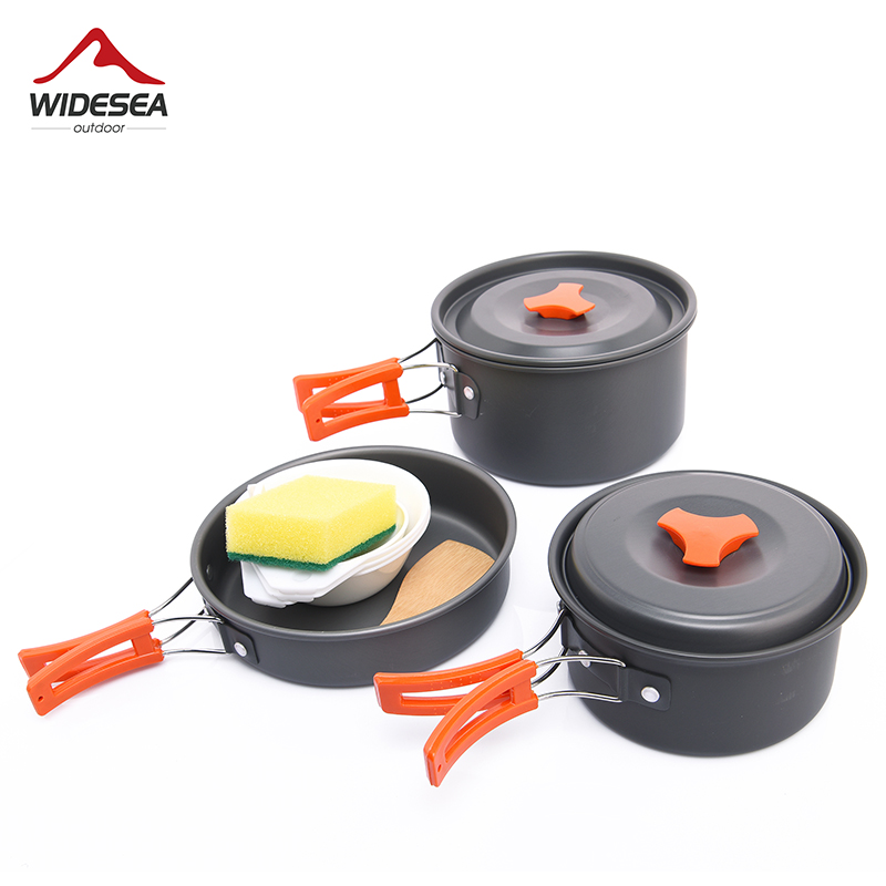 Widea เครื่องใช้บนโต๊ะอาหารสำห - Quality Camping Cooking Set บทวิจารณ์และราคา