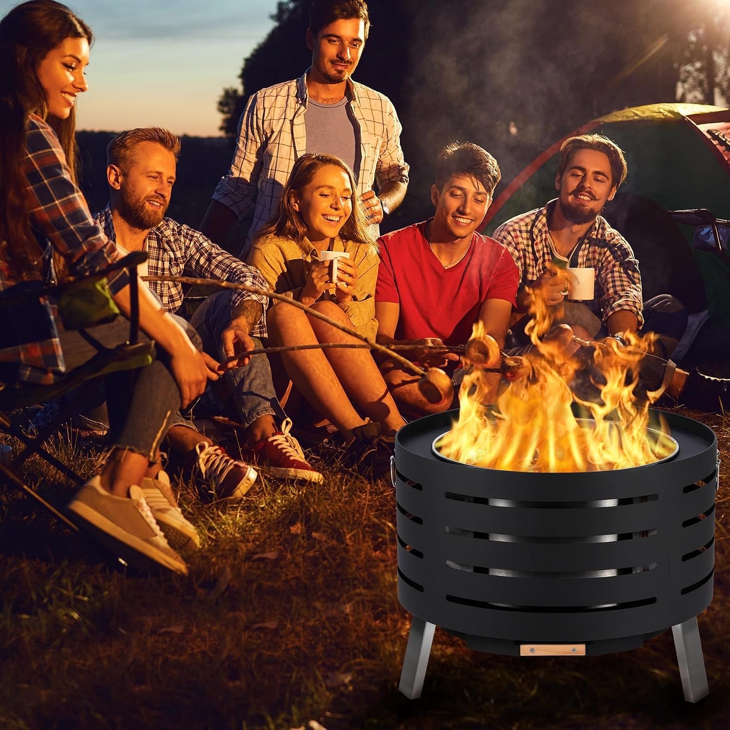 เตาผิงแบบตั้งโต๊ะ Garvee ขนาด  - Camping Cooking Table บทวิจารณ์และราคา