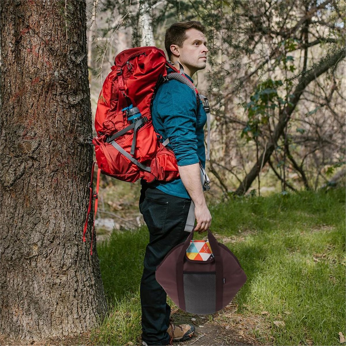 กระเป๋าใส่กระทะเหล็กหล่อ กระเป - Camp Dutch Oven Cast บทวิจารณ์และราคา
