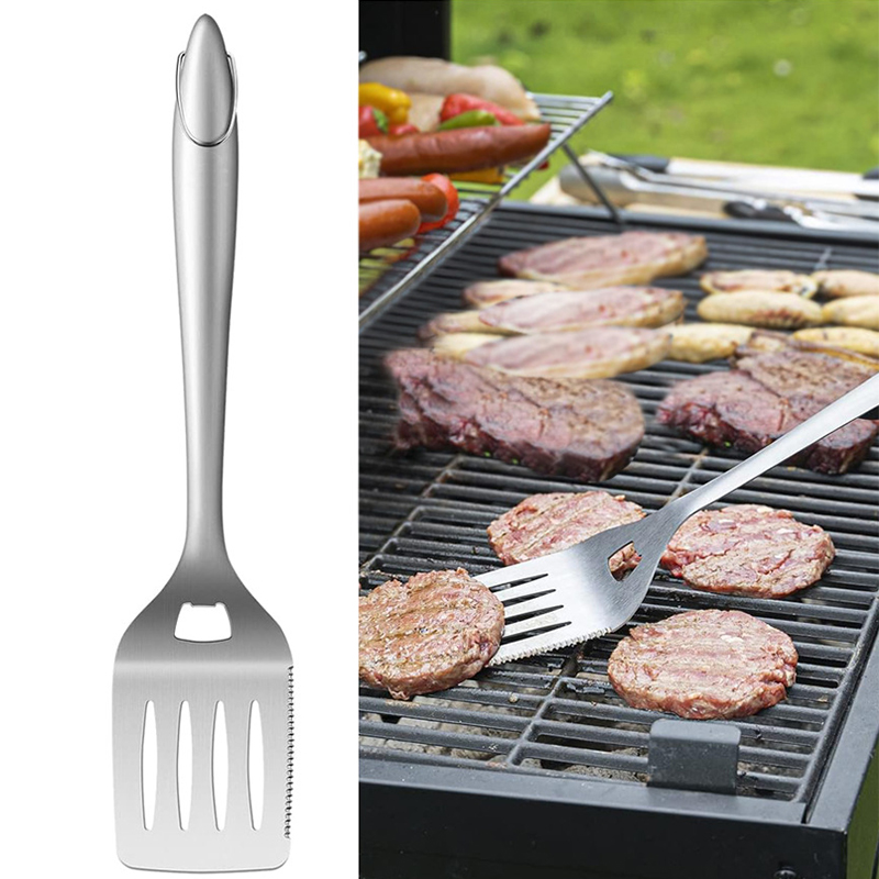 ชุดอุปกรณ์บาร์บีคิวสเตนเลสสตีล - Quality Camping Cooking Set บทวิจารณ์และราคา