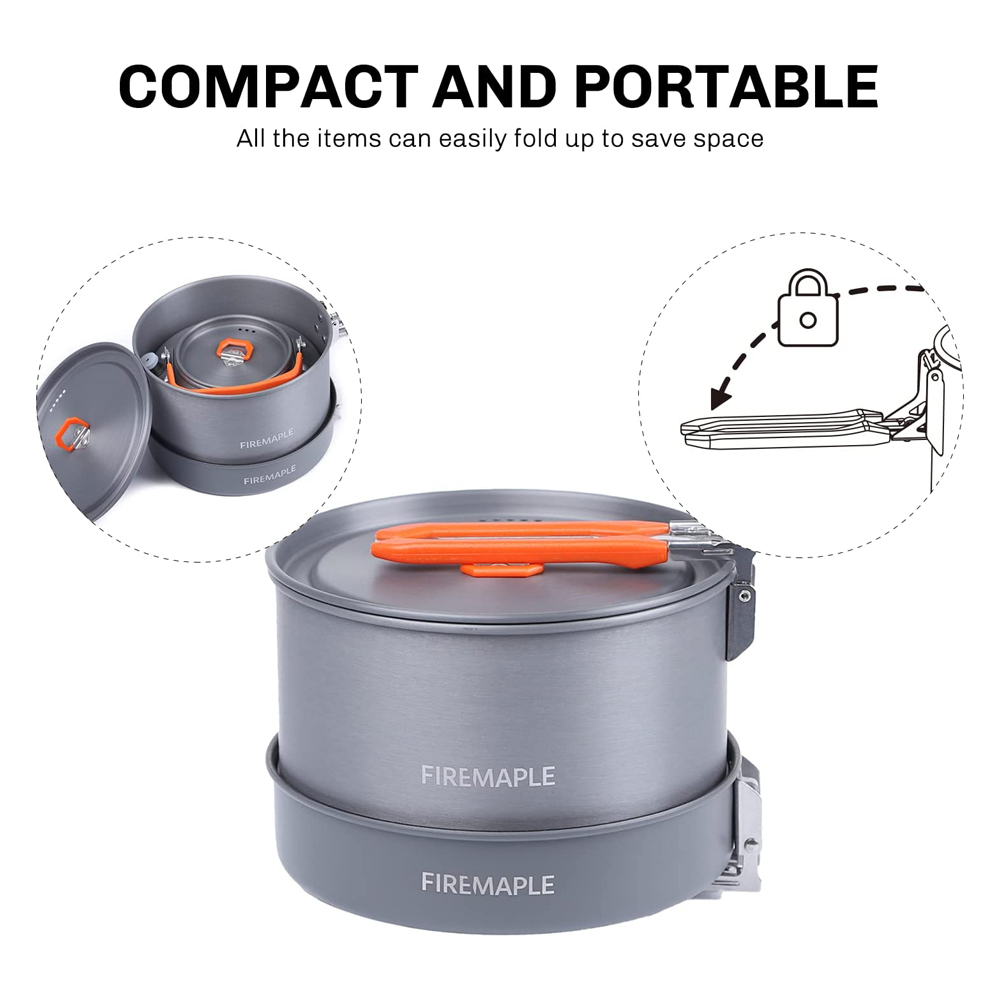 Fire Maple Camping เครื่องครัว - Quality Camping Cooking Set บทวิจารณ์และราคา