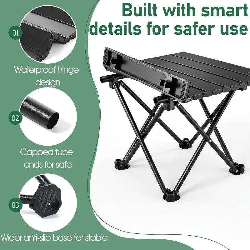 โต๊ะแคมป์ปิ้งแบบพกพา พับได้ ทำ - Camping Cooking Table บทวิจารณ์และราคา