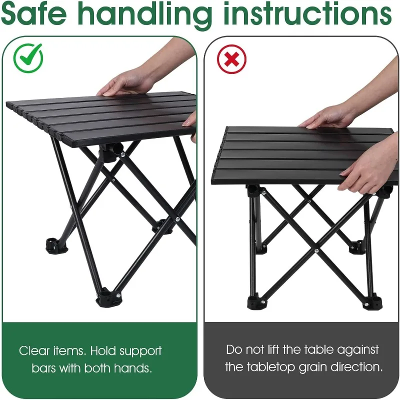 โต๊ะแคมป์ปิ้งแบบพกพา พับได้ ทำ - Camping Cooking Table บทวิจารณ์และราคา