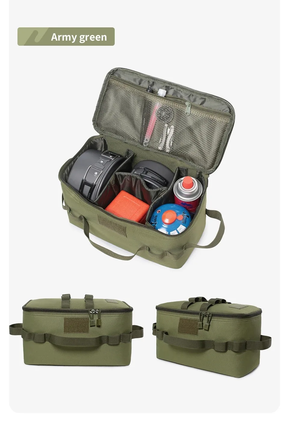 กระเป๋าเก็บของสำหรับแคมป์ปิ้งก - Camping Cooking Organizer บทวิจารณ์และราคา
