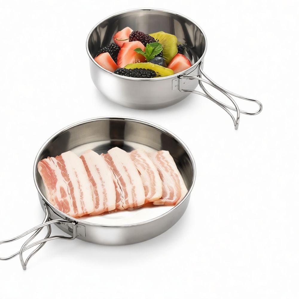 ชุดอุปกรณ์เครื่องครัวสำหรับตั้ - Camping Cooking Dining Set บทวิจารณ์และราคา